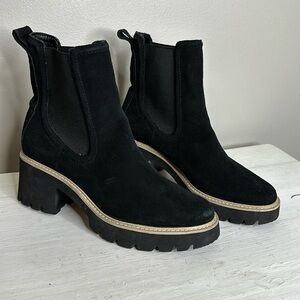 Dolce Vita Black Ankle Boots